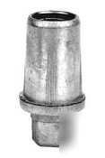 Stainless steel bullet foot - 1-5/8IN od - 119-1055