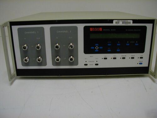 Tas model 4500 rf channel emulator