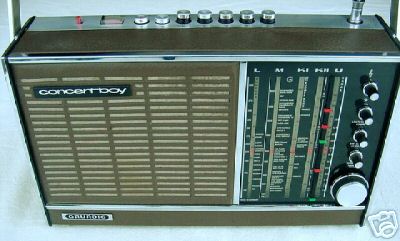 Vintage grundig concertboy, shortwave radio rare 