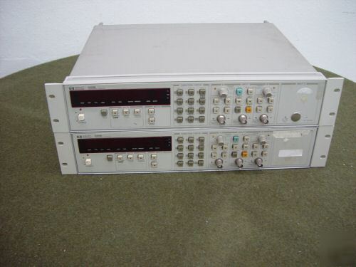 2 hewlett packard hp agilent 5334B universal counter