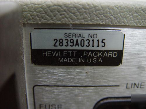 2 hewlett packard hp agilent 5334B universal counter