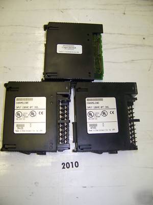 3 fanuc modules (2) IC693MDL230, IC693CSE340 (2010)