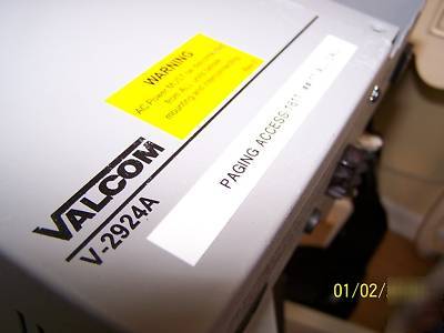 3 valcom v-2924A expandable talkback paging $299.99