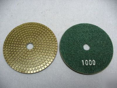 5â€ wet resin polishing disc â€“ velcro backed - #1000