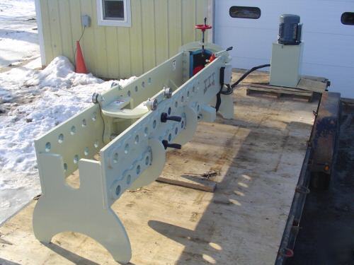 50 ton iroquois hydraulic press,brake,pipe bender,shear