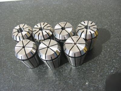 7 pcs er-11 collet set 