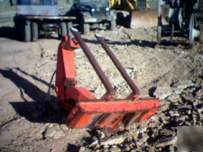 Drywall forks off of prentice T33 loader lift