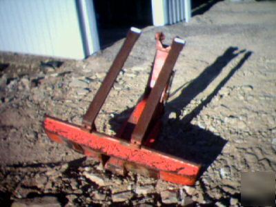 Drywall forks off of prentice T33 loader lift