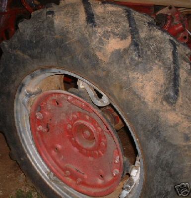 Farmall ih 300 power adjust rims centers tires 350