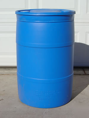 Food grade 55 gallon closed top hdpe plastic barrels