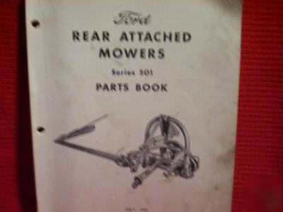 Ford sicle bar mower parts manual series 501