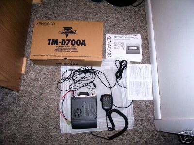 Kenwood tm-D700A xcvr 144/440 vhf uhf mobile