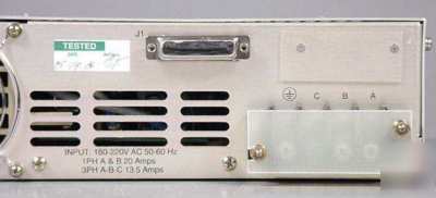 Lambda 0-13V @ 0-200A digital regulated dc power supply