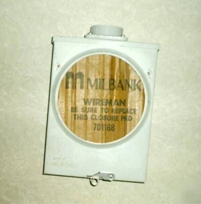 Milbank meter base 100AMP no a-2032 