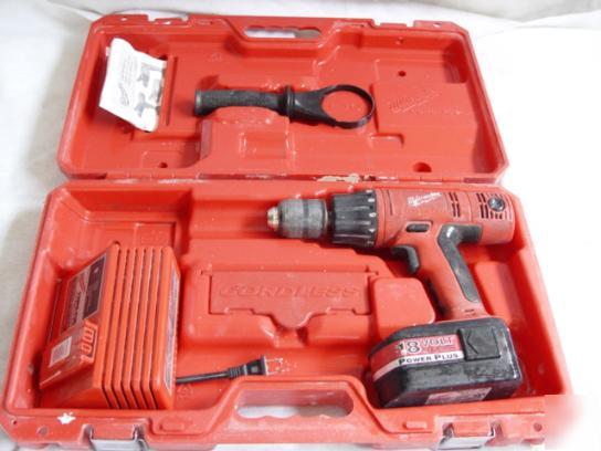 Milwaukee 0624-40 hammer drill 18 v hammerdrill 