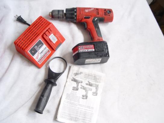 Milwaukee 0624-40 hammer drill 18 v hammerdrill 