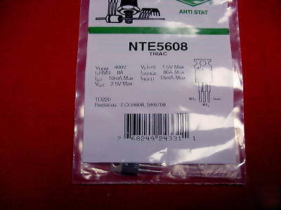 NTE5608 ECG5608 SK6708 triac thyristor