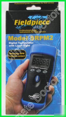 New fieldpiece SRPM2 digital tachometer w/ laser sight 
