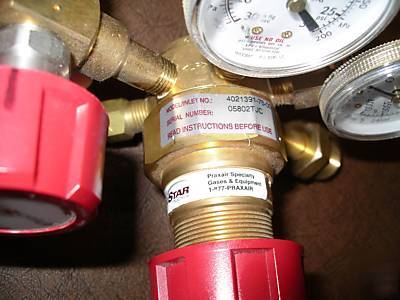 Prostar gas praxair pressure regulator