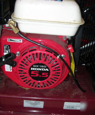 Quincy compressor air star series w/honda 5.5 hp.