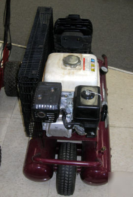 Quincy compressor air star series w/honda 5.5 hp.