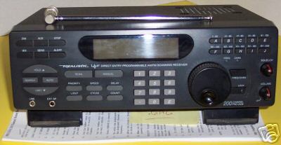 Radio shack PRO2036 BC890 scanner 