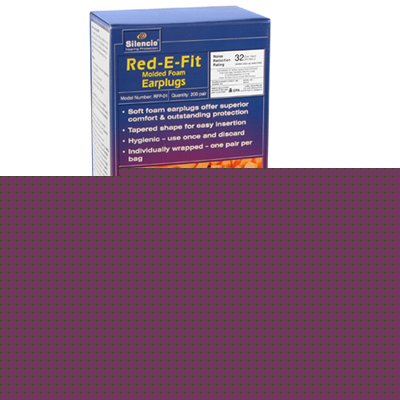 Silencio noncorded earplugs 200 pair per box