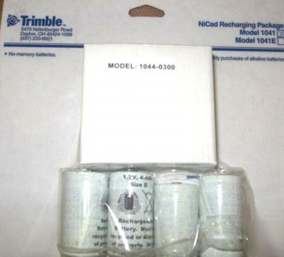Trimble nicad recharging battery package model 1041 