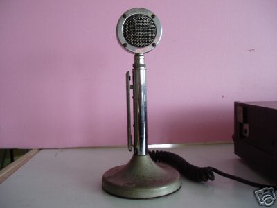 Vintage realistic trc-55 base station and microphone