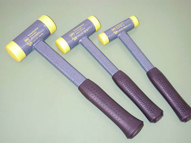 Wiha 3 pc dead blow hammer set, german quality 