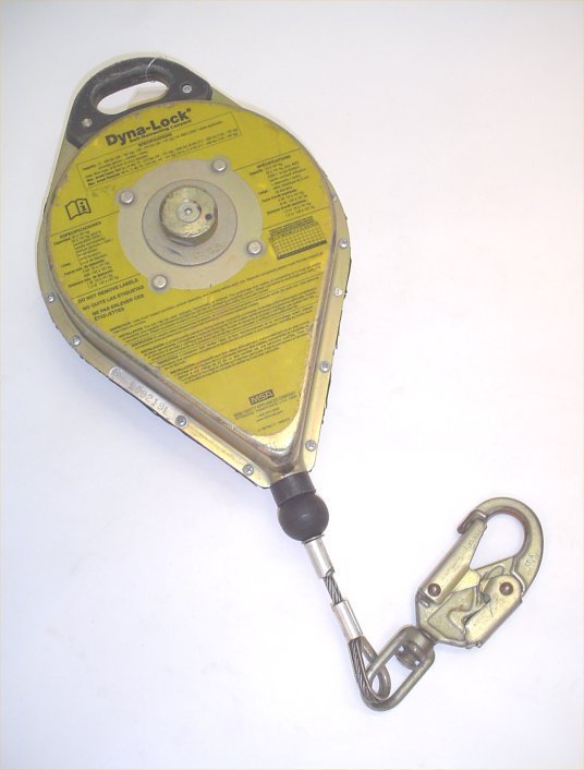 30' msa dyna-lock srl self retracting lanyard lifeline