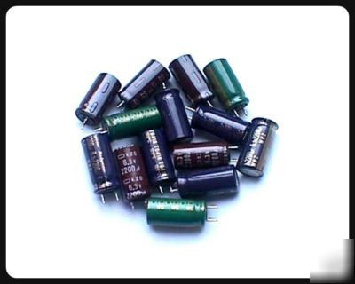 6 x 2200UF 6.3V 105Â°c capacitors for motherboard repair