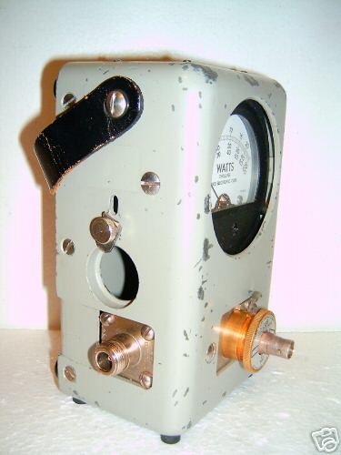 Bird 43 thruline directional wattmeter slug element e 