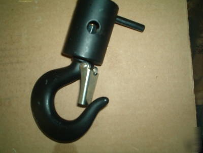 Columbus mckinnon chain hoist swivel hook #4