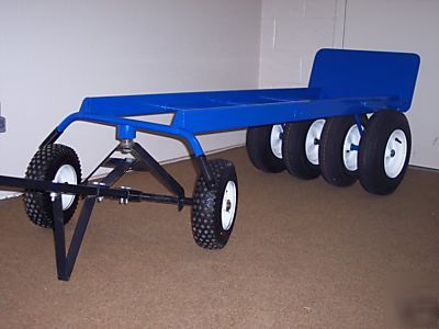 Heavy duty hand truck, 4 wheel heavy duty dolly