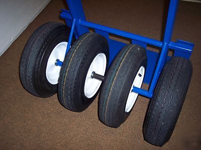 Heavy duty hand truck, 4 wheel heavy duty dolly