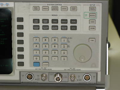 Hp 8990A peak power analyzer w/ 2 sensors .05-18 ghz