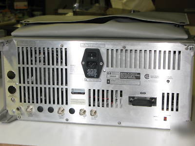 Hp 8990A peak power analyzer w/ 2 sensors .05-18 ghz