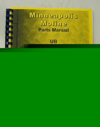 Minneapolis moline ub parts manual (mm-p-ub)