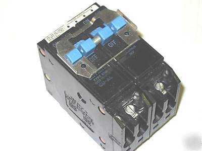 New BQ215215 4 pole quad circuit breaker twin 2P 15A 