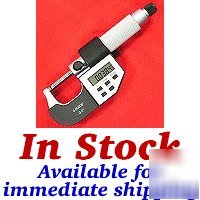 New digital electronic micrometer 0-1 large lcd display 