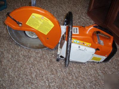 Stihl TS400 ts 400 concrete cut-off saw , 14