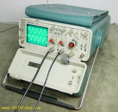 Tektronix 2336 ya 100 mhz oscilloscope w/ probe nice
