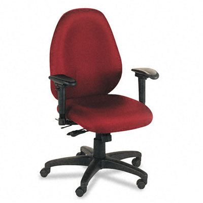 VL600 sers high-performce high-back task chair burgundy