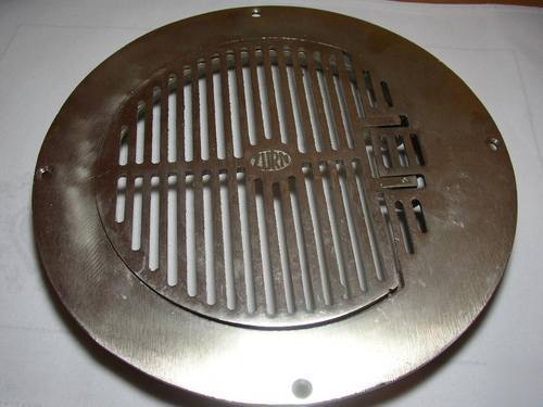 Zurn nickel bronze floor drain hinged strainer grate