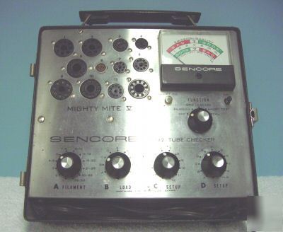  1 sencore model tc-142 tube tester (21K)