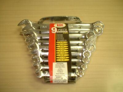 9 pc. sae wrench set $6.50 ship