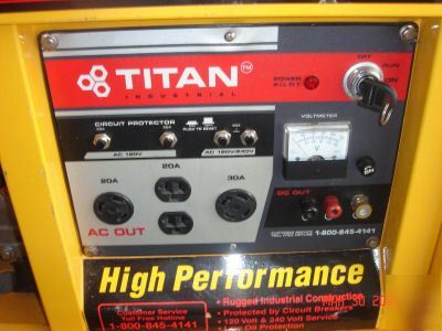 8500 watts titan generator 