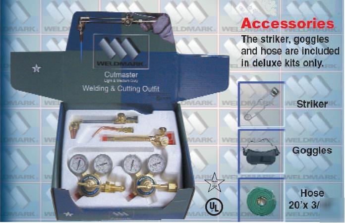 Cutting/welding kit med duty weldmark by victor