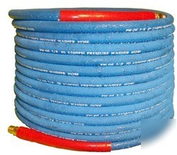 100 ft 6000PSI blue non-marking pressure washer hose